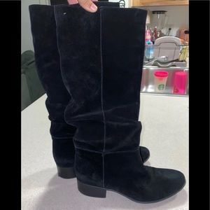 Suede Steve Madden boots